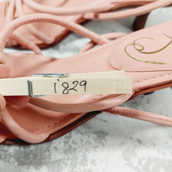 New Sam Edelman Womens Dia Leather Ankle Strap Heels i829 - Picture 12 of 12